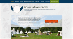 Desktop Screenshot of ligalesnimoudrosti.cz